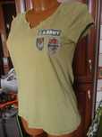Bluzka tshirt US ARMY od Szachownica 38/40 bawełna