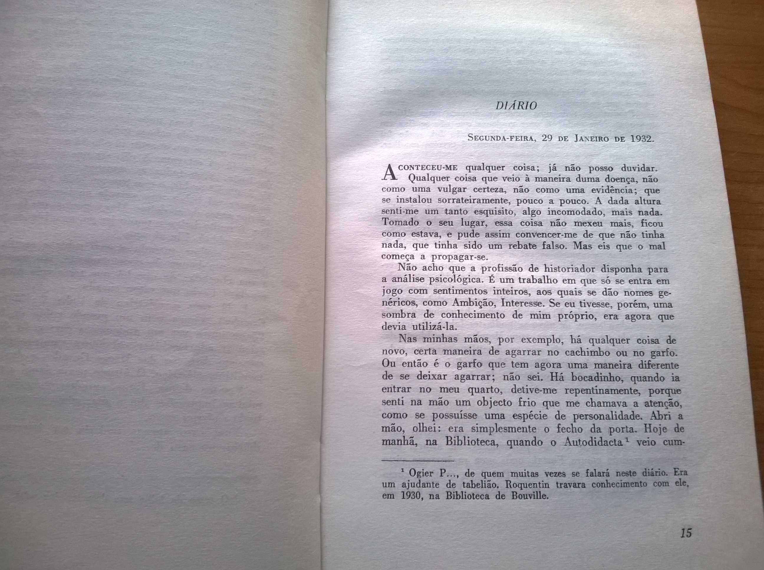 A Náusea - Jean-Paul Sartre