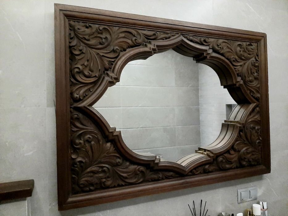 Almi Decor Antyk Duze lustro starodawne Eichholtz Miloo Home Westwing