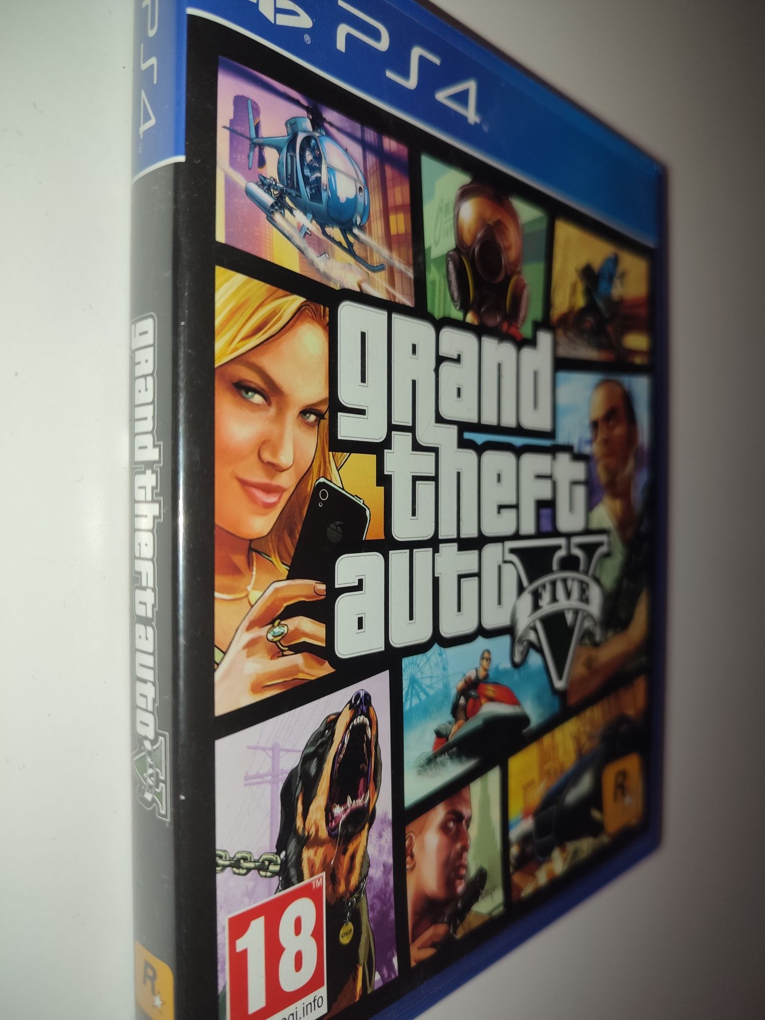 Gra Ps4 Grand Theft Auto V GTA 5 PL plus mapa gry PlayStation 4 Sniper