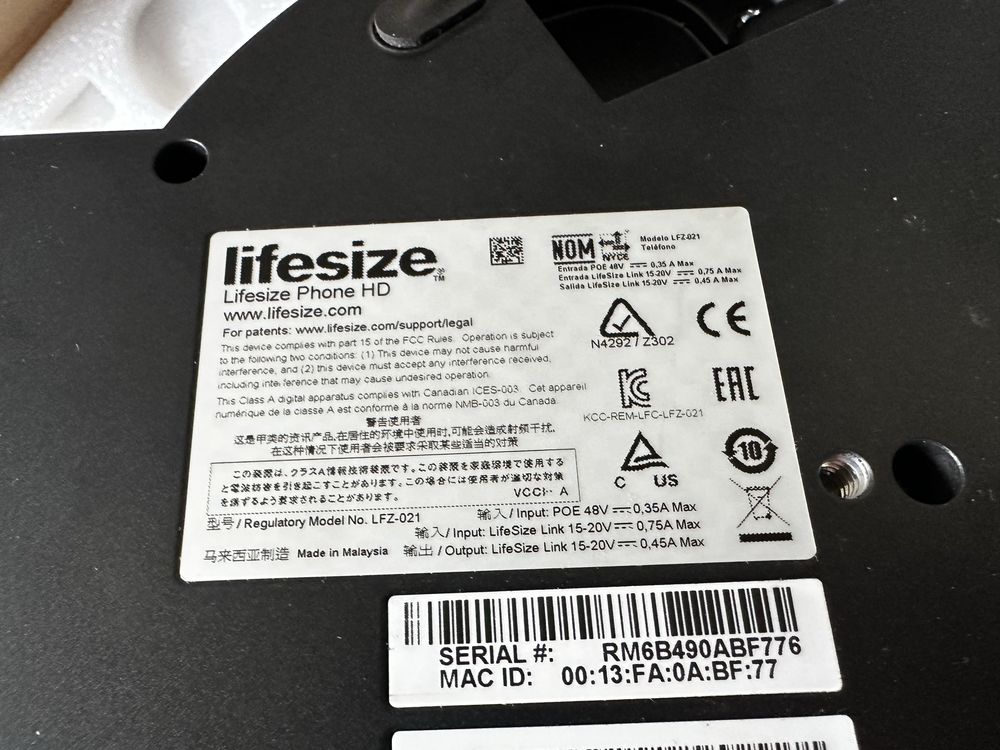 Lifesize Icon 400 каера (система) для відеоконференцзвʼязку