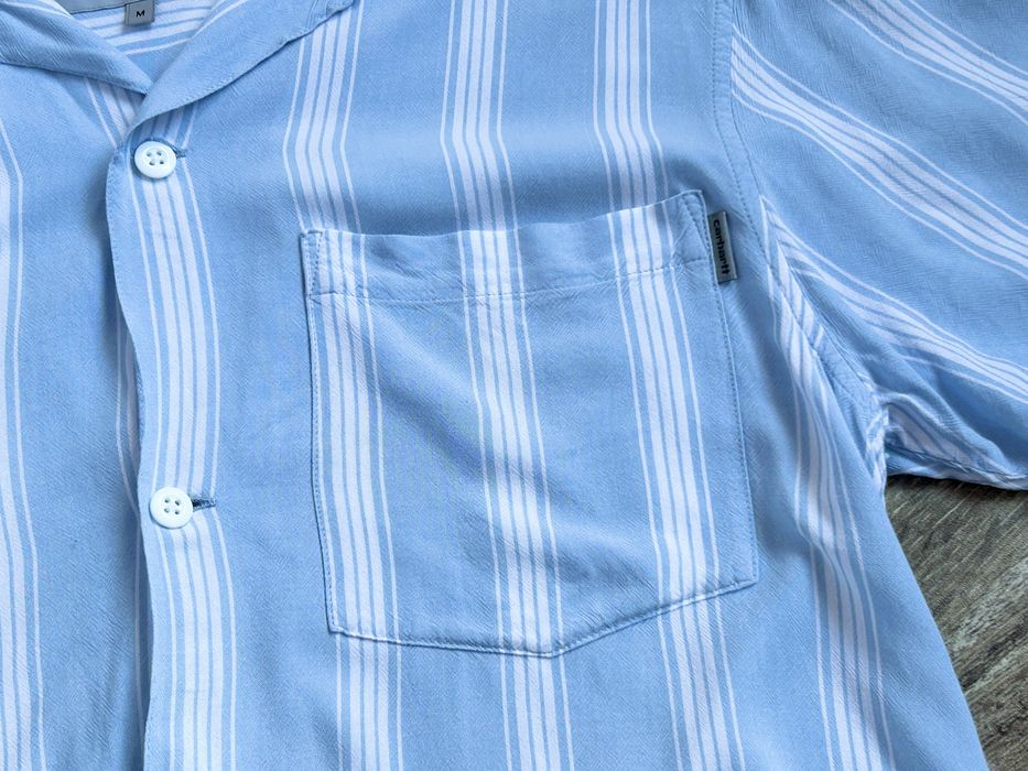 Męska Koszula CARHARTT Chester Shirt  Krótki rękaw Old Money roz M