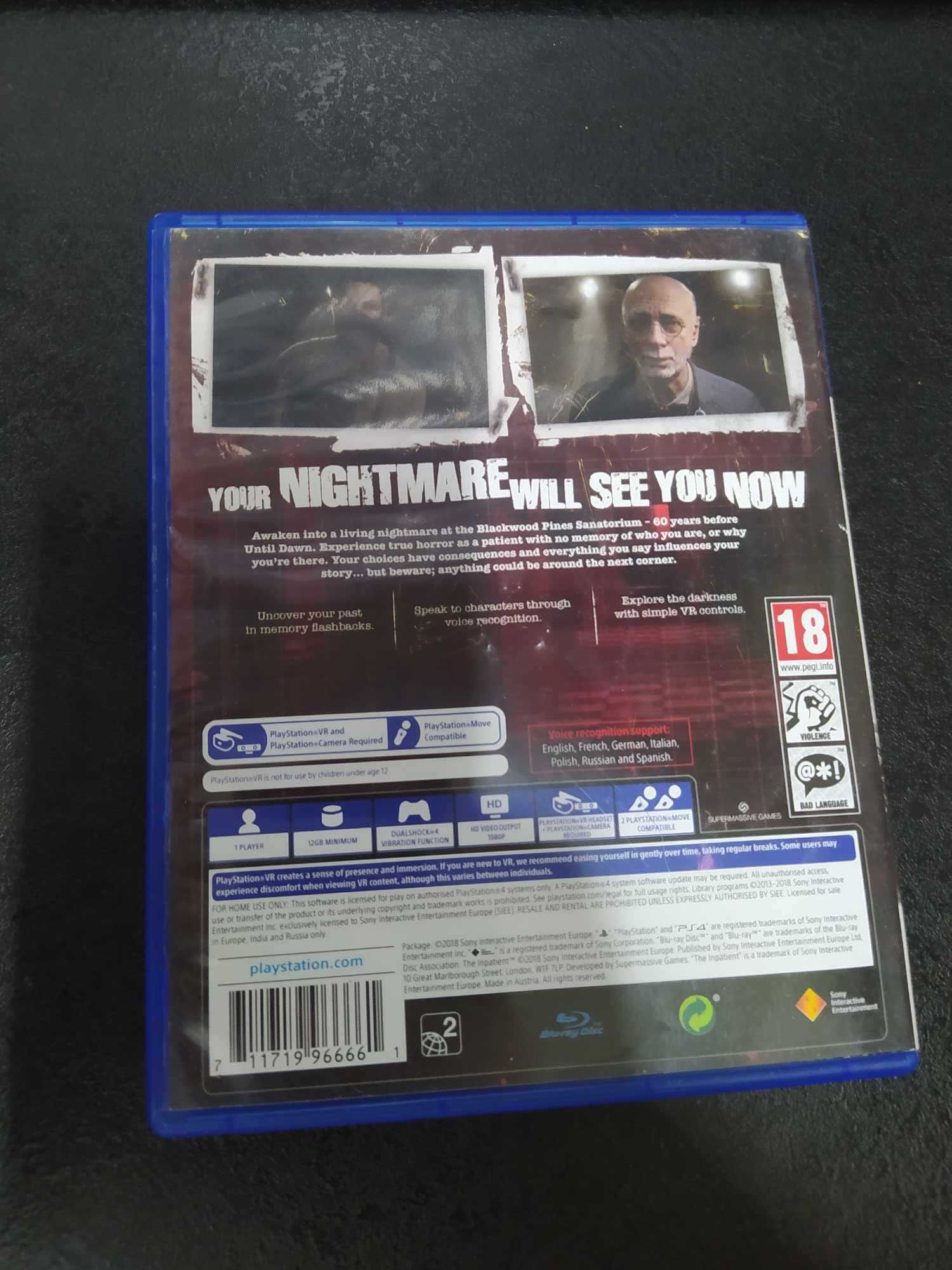 The Inpatient PS4 VR