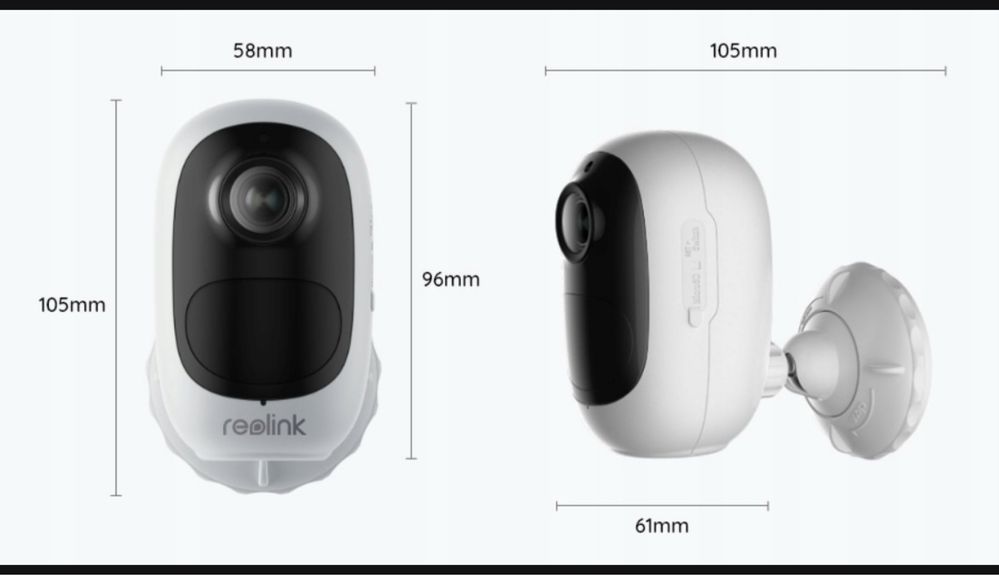 Kamera IP zewnętrzna Reolink Argus 2E V2 + SP