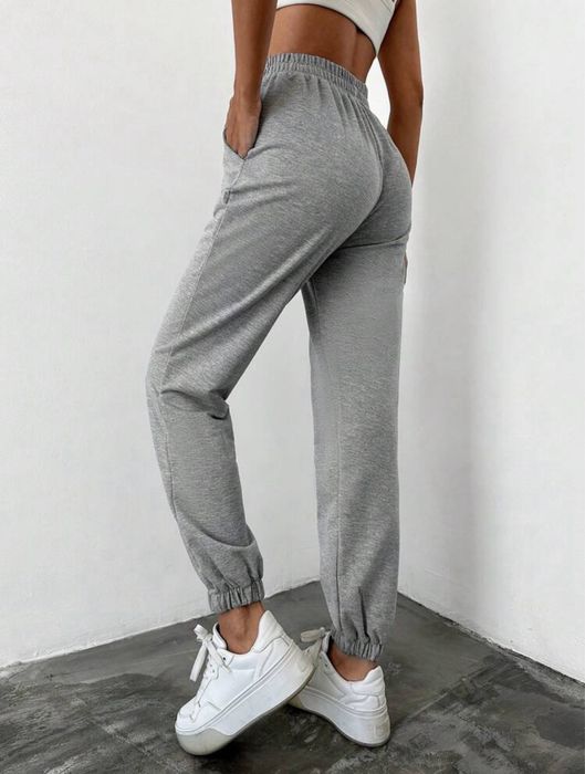 Calças Cinzentas Fato de Treino