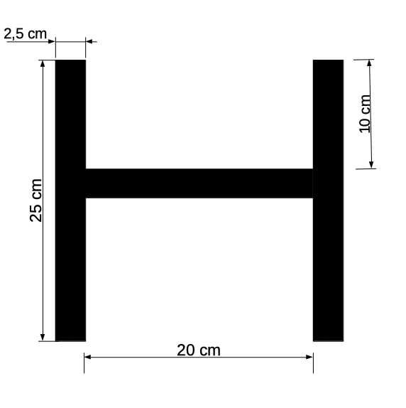 Stojak pod doniczkę Kwietnik nowoczesny 20/h25 dąb brąz