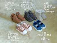 Ботинки, кеди, кросівки, туфлі устілка 11,5-12,5 см