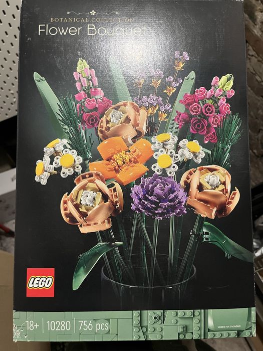 LEGO Flower Bouquet 10280 – nowy, uszkodzone pudełko