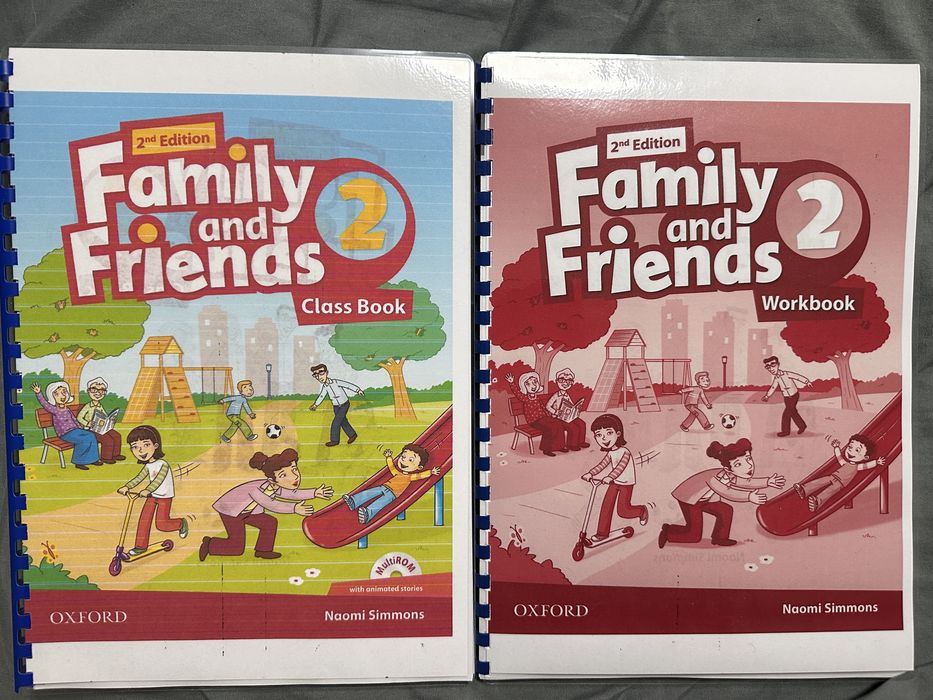 Комплект Підручник та друкований зошит Family anf Friends 2
