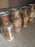 Potes em porcelana chinês