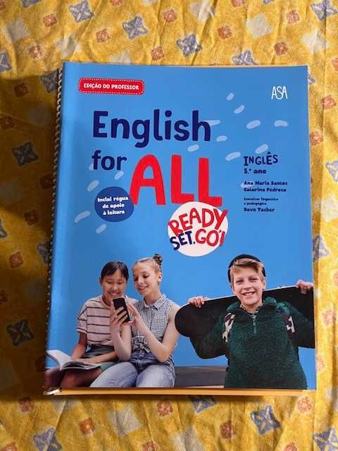 Conjunto Pedagógico - Inglês - 5º Ano  - "Ready, Set, Go! 5"