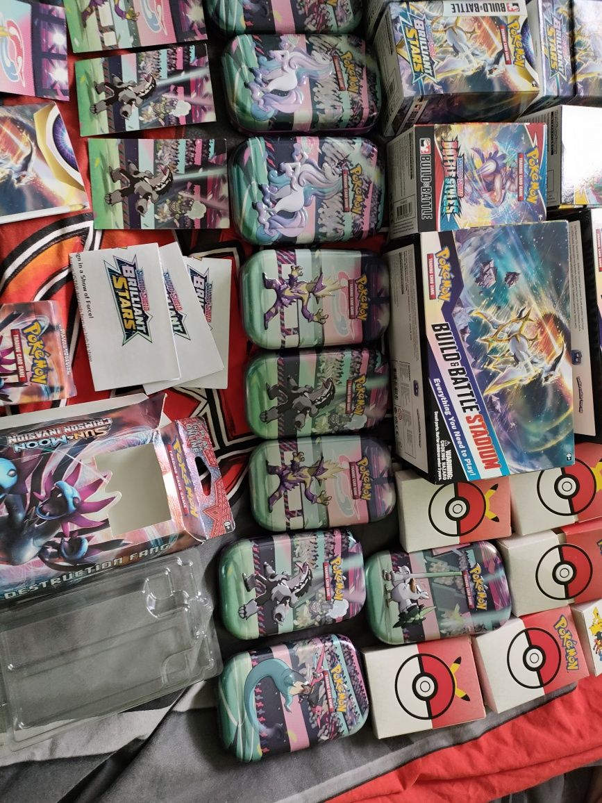 Pokemon TCG akcesoria Pudełka