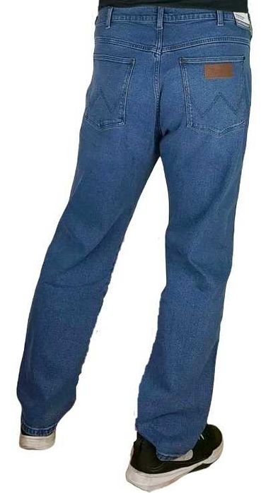 Męskie jeansy Wrangler Frontier - Relaxed Straight W16VKP117 - W42/L32