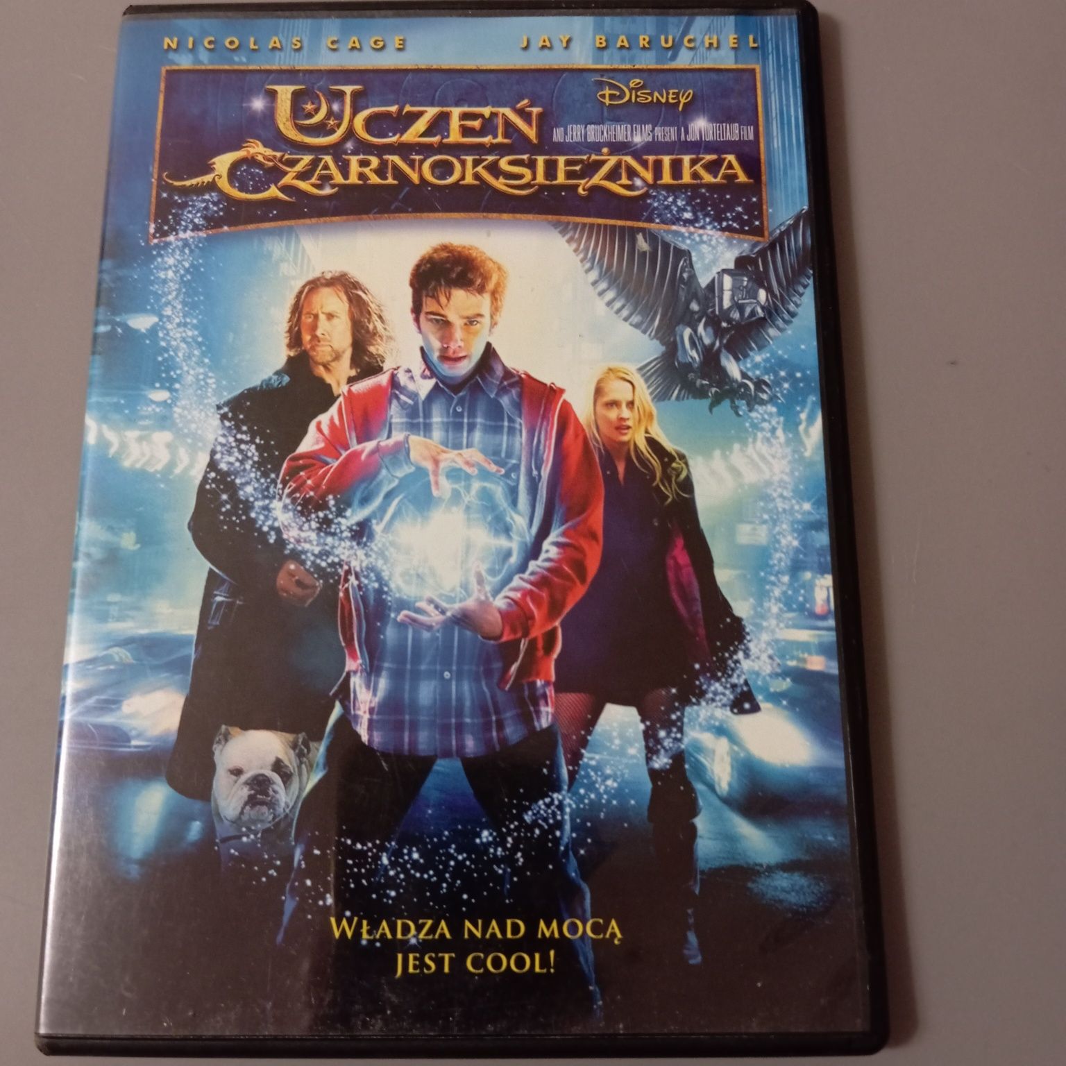 Uczeń Czarnoksiężnika, film DVD, stan bdb