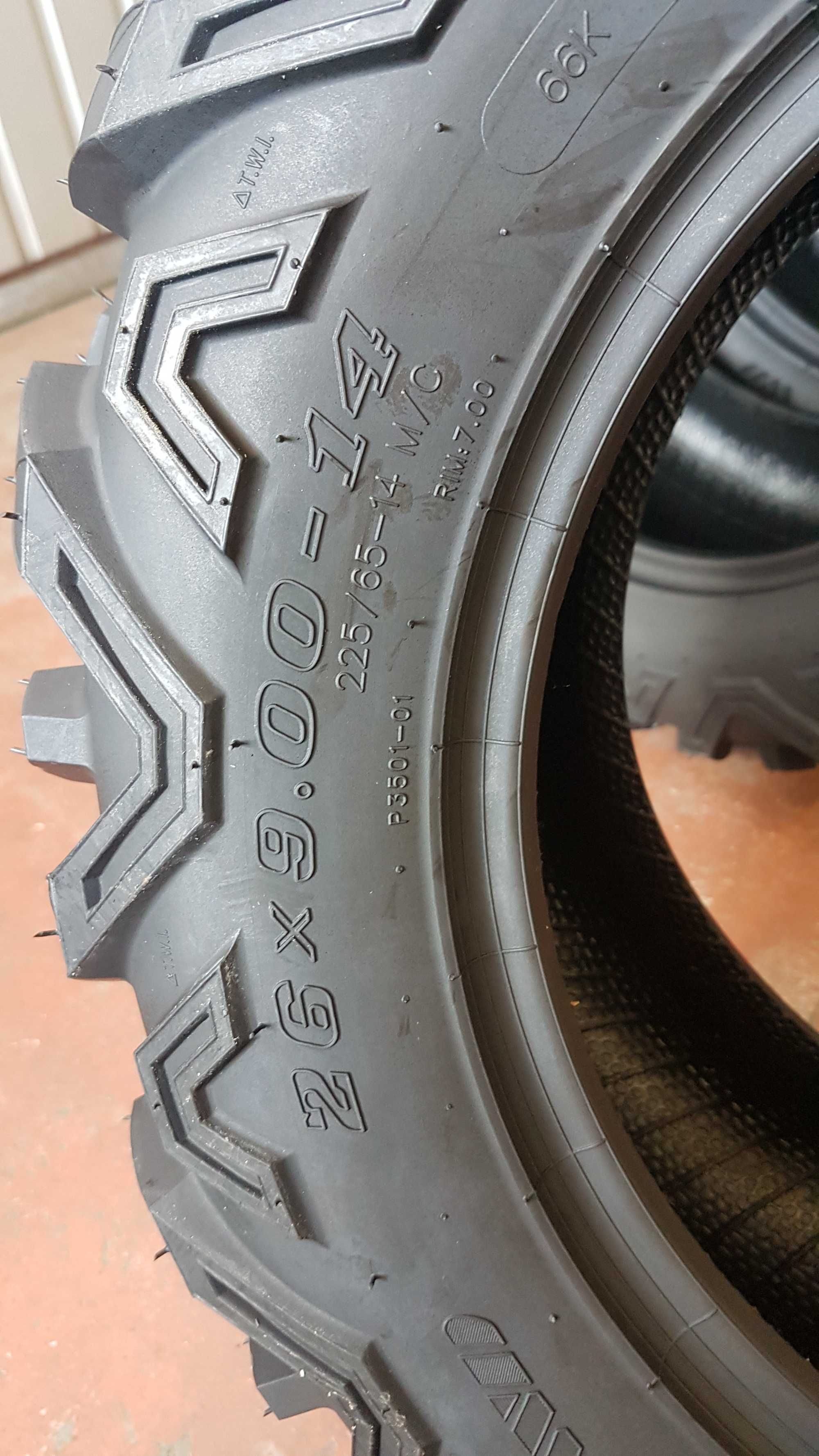 Opony Quad ATV 26x9-14 i 26x11-14 Journey (Jak Maxxis Bighorn)Nowe 25r