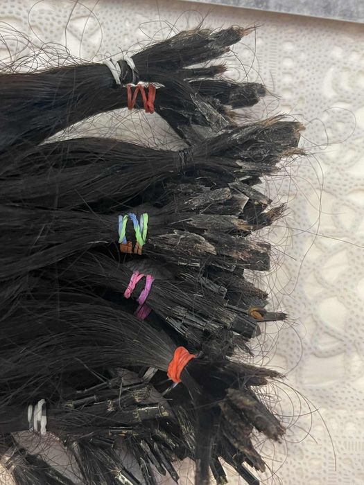 Włosy naturalne dziewicze