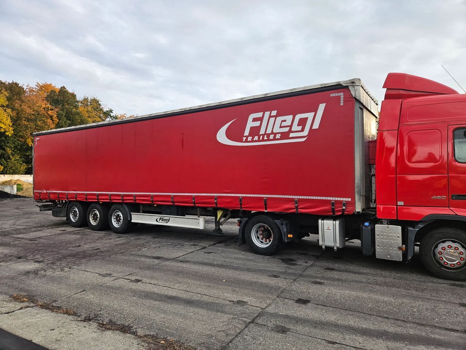 Fliegl SDS O4 3 DA  Pierwszy właściciel, stan idealny, nowe plandeki