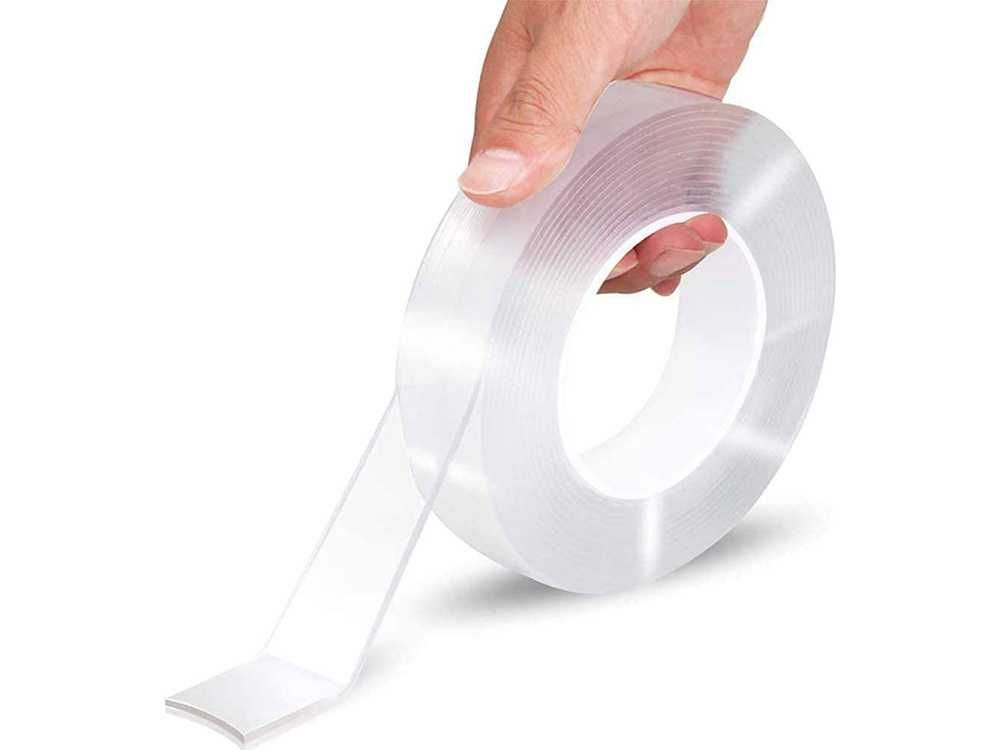 Taśma dwustronna przezroczysta nano tape mocna 5m