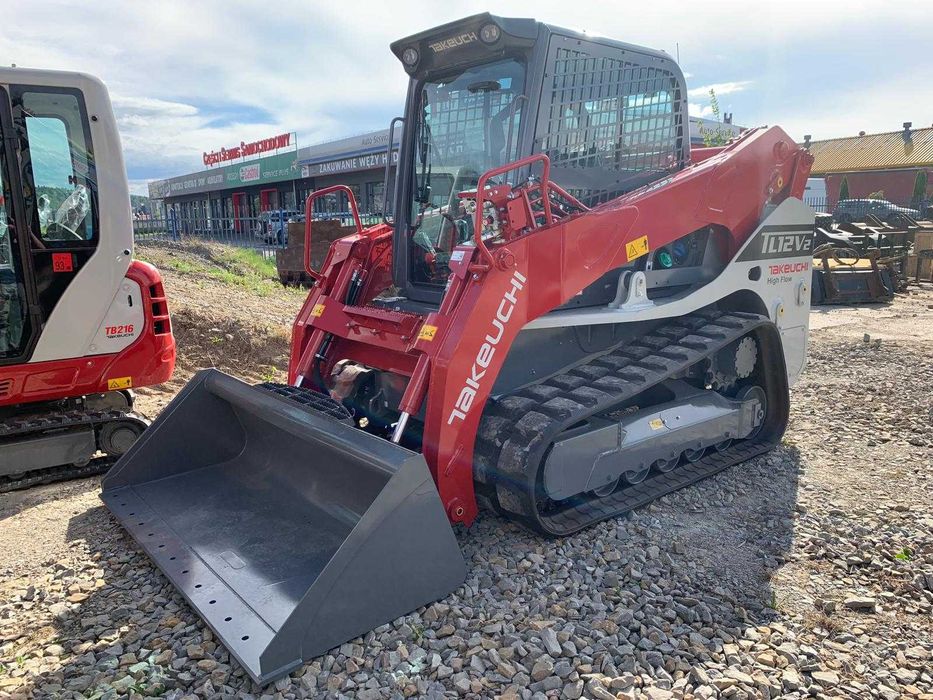 Ładowarka gąsienicowa Takeuchi TL12V2 high-flow bobcat cat t770
