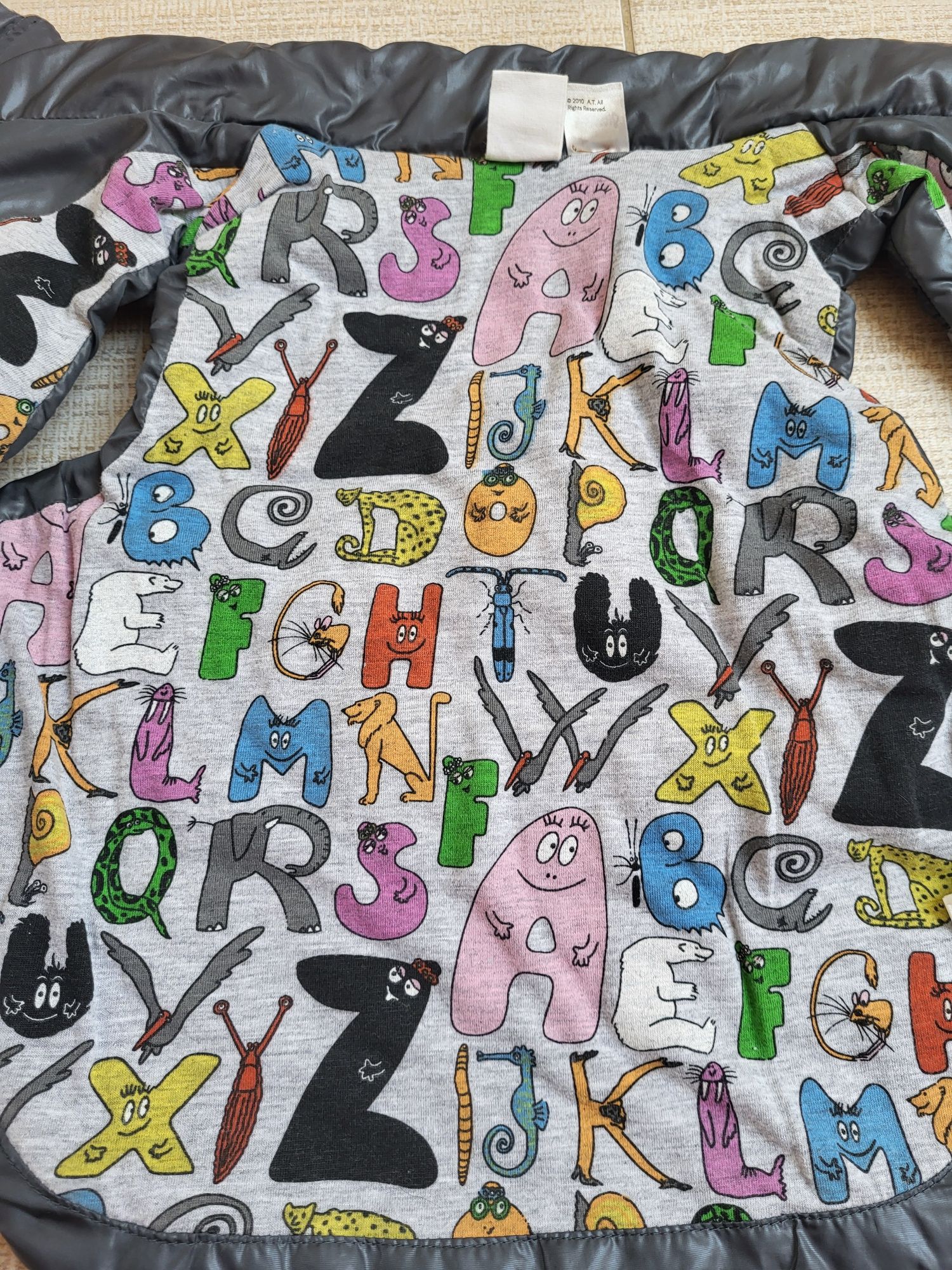 kamizelka- bezrękawnik Barbapapa H&M 74-80