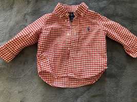 Детская рубашка Ralph Lauren 9месяцев