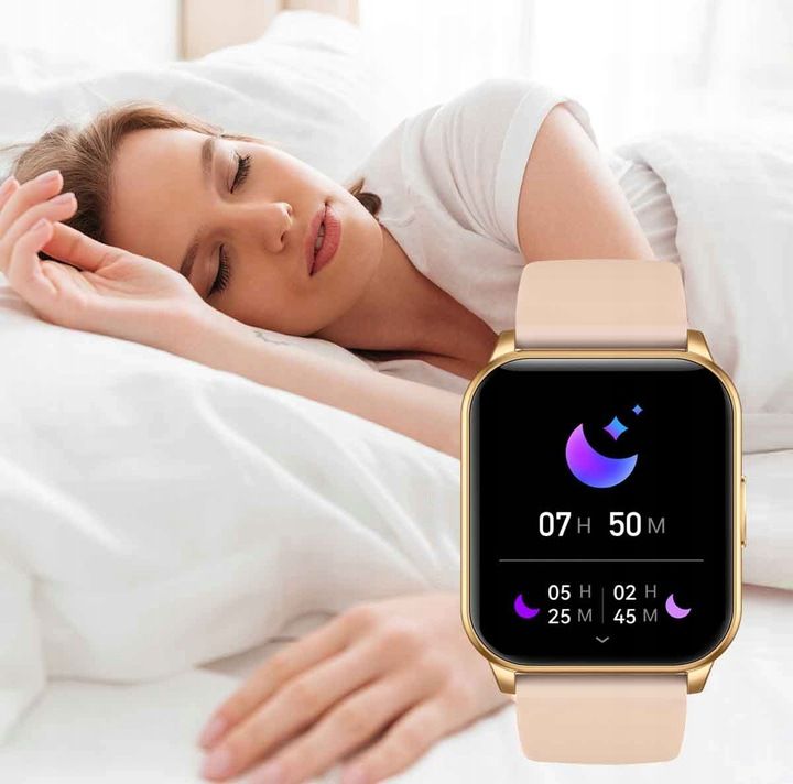 Smartwatch Zegarek Damski Polskie Menu Rozmowy Ciśnienie Puls Sport Zd