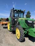 John deere 6120 M pneumatyka klima