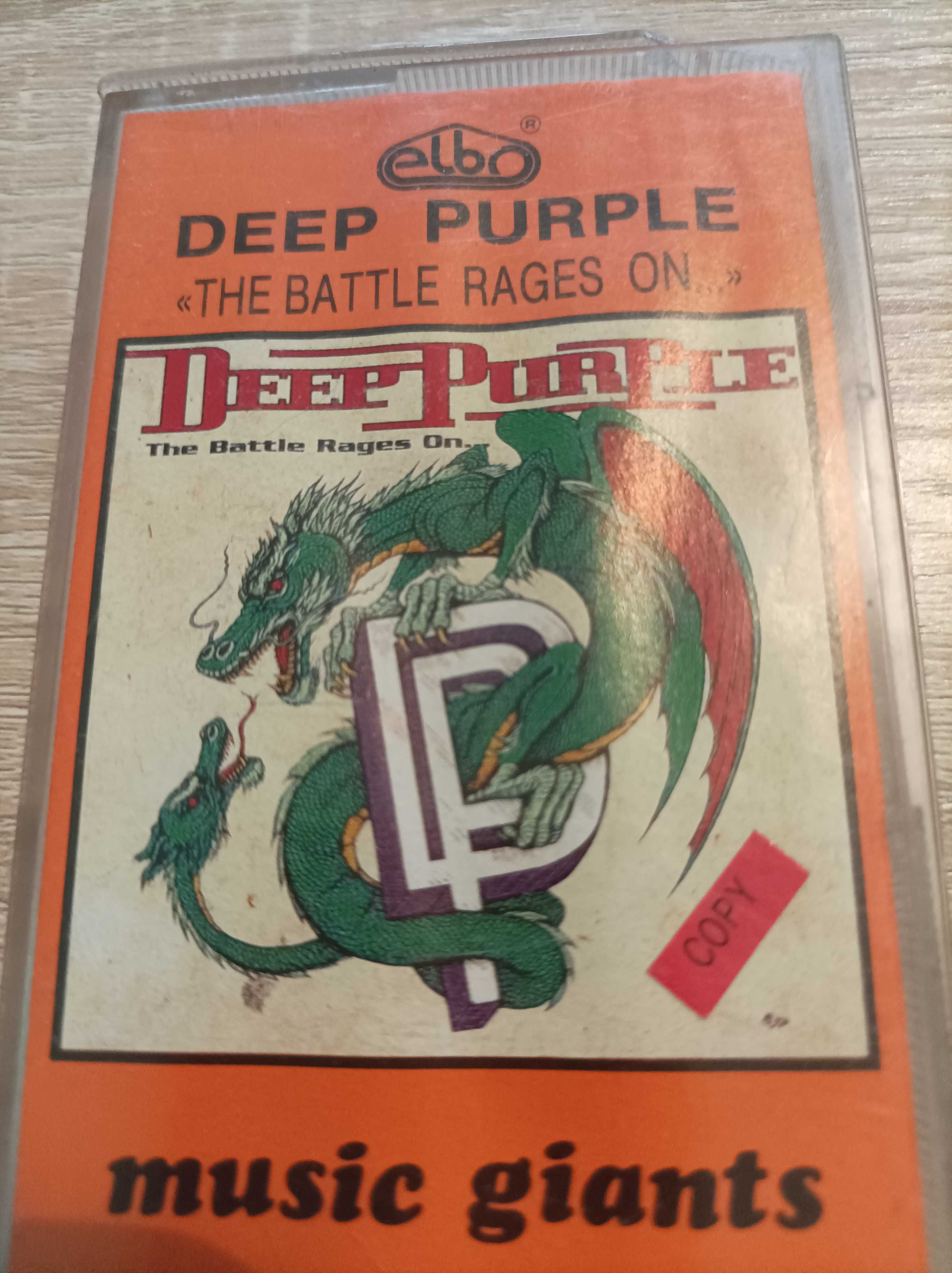 Kaseta Deep Purple - The Battle Rages On...