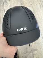 Kask jeździecki Uvex Reithelm exxential II Mips Black Matt r. S/M