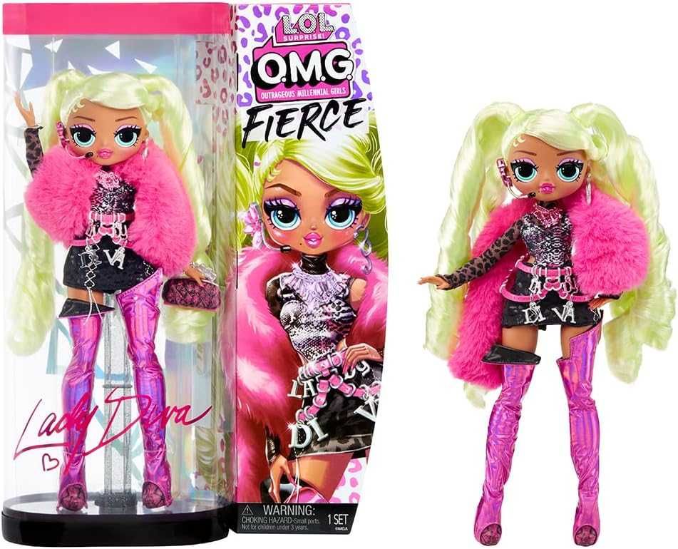 Лялька ЛОЛ Сюрприз ОМГ Фірс Леді Діва Fierce Lady Diva Fashion Doll