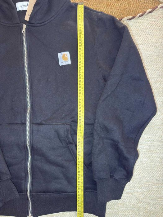 Casaco Carhartt WIP preto com capuz e fecho - Tamanho M - nunca usado