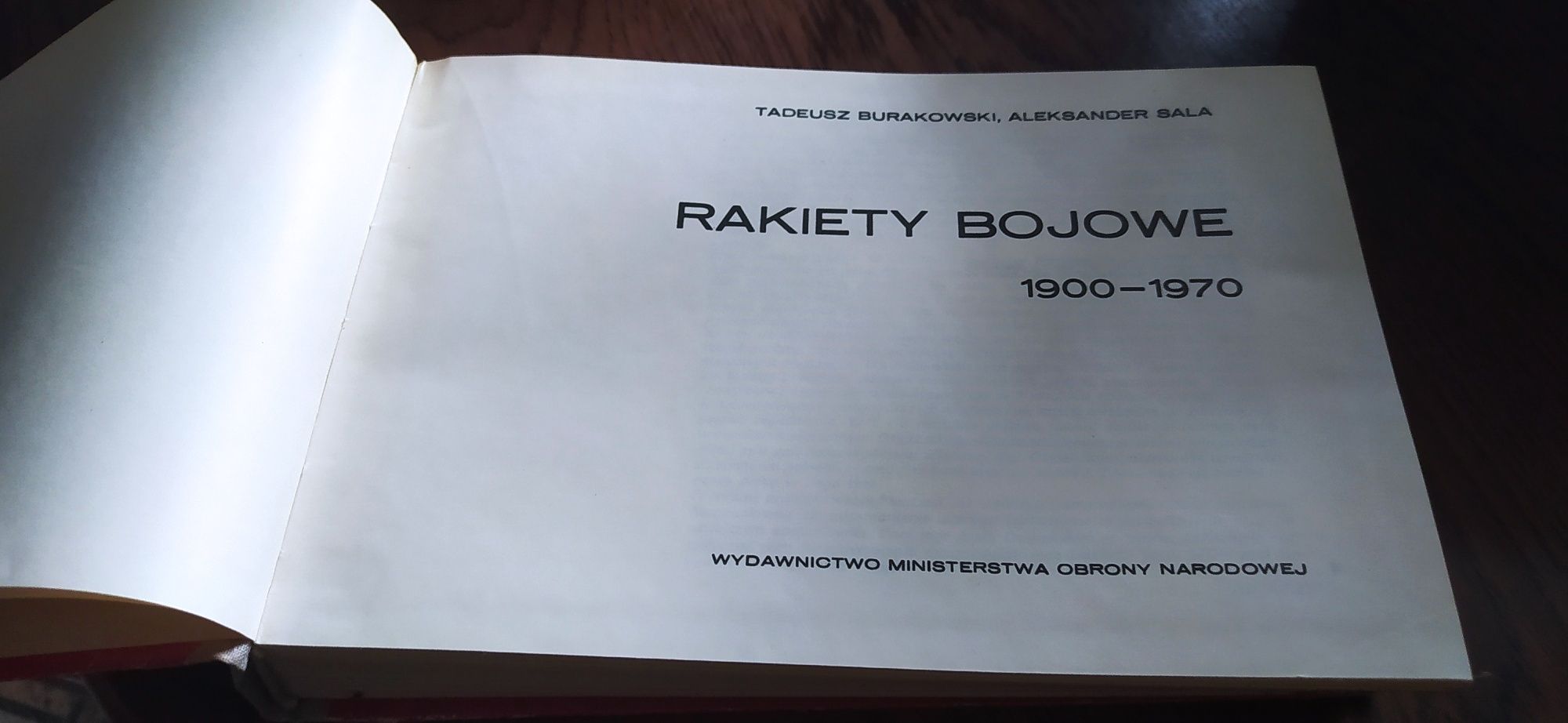 Rakiety Bojowe T. Burakowski wyd. 1