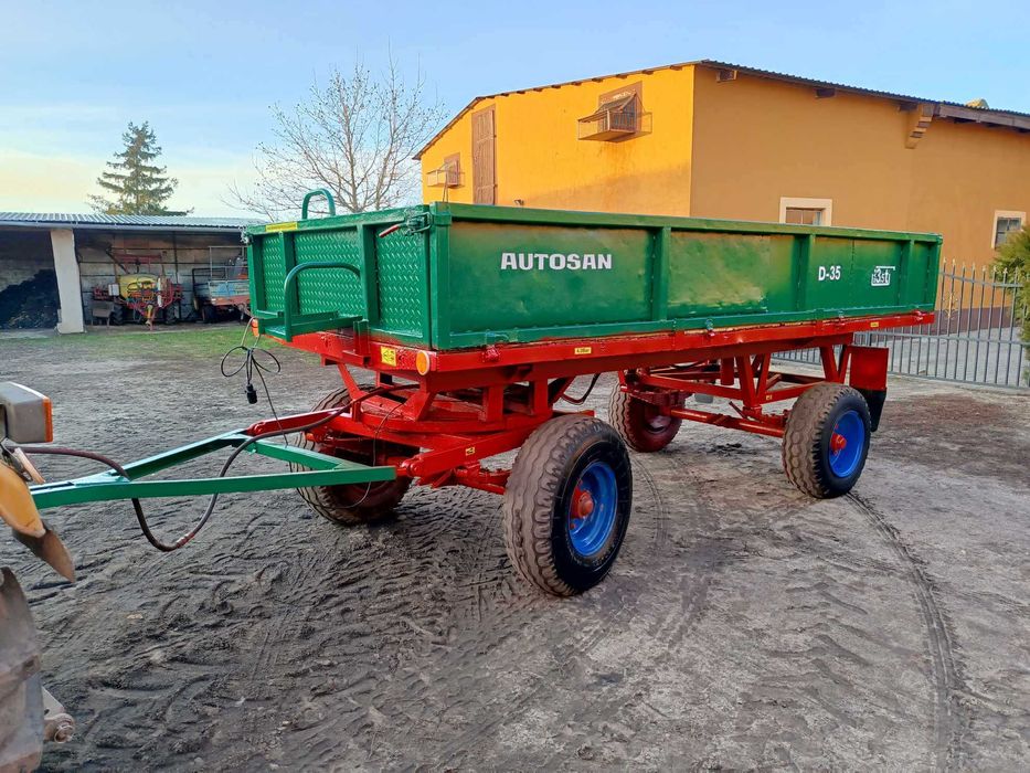 Przyczepa wywrotka 3.5 tonowa,d-35 ,transport
