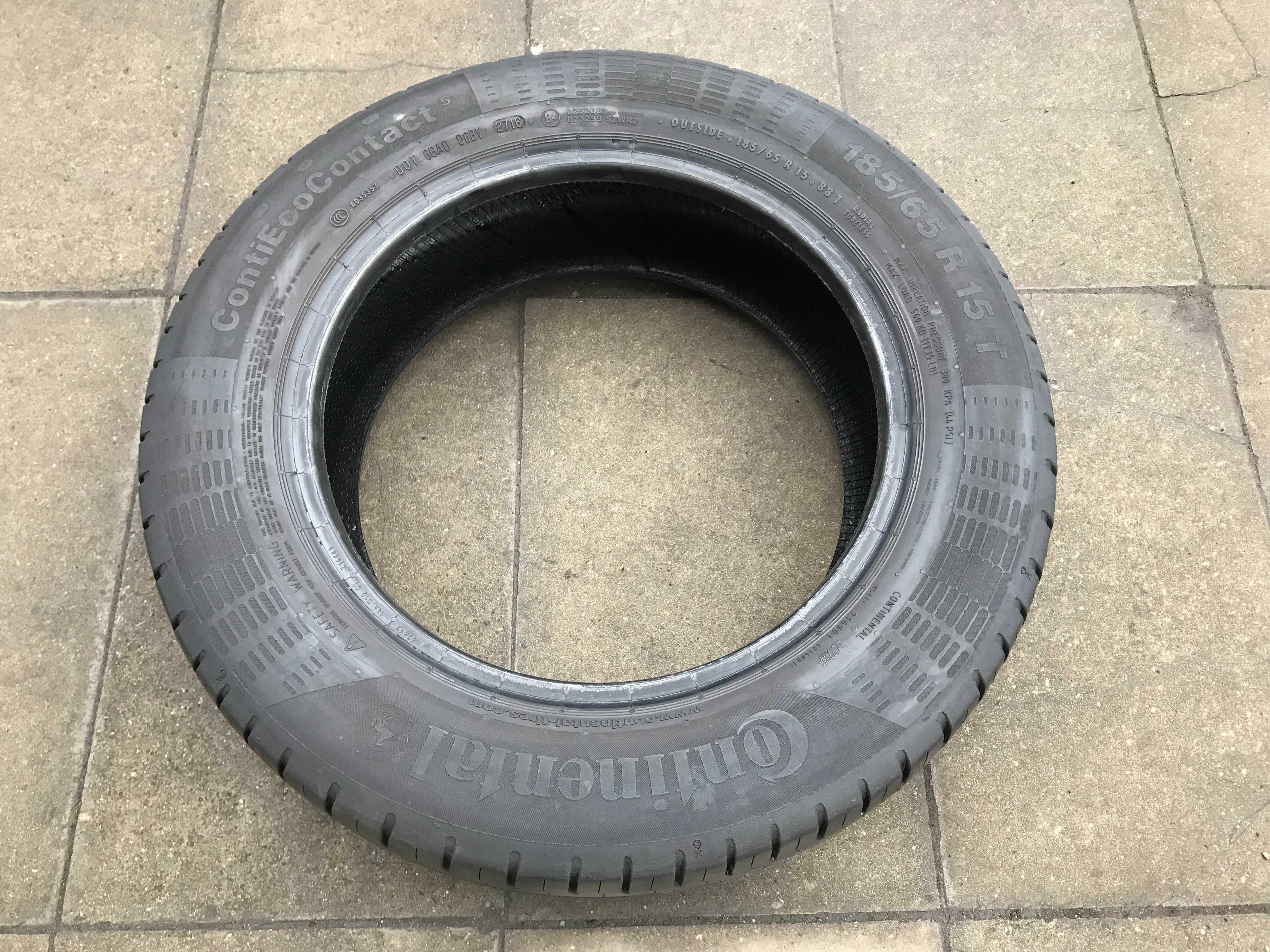 Opony 185/65/15 185/65R15 88T Continental ContiEcoContact 5 2szt