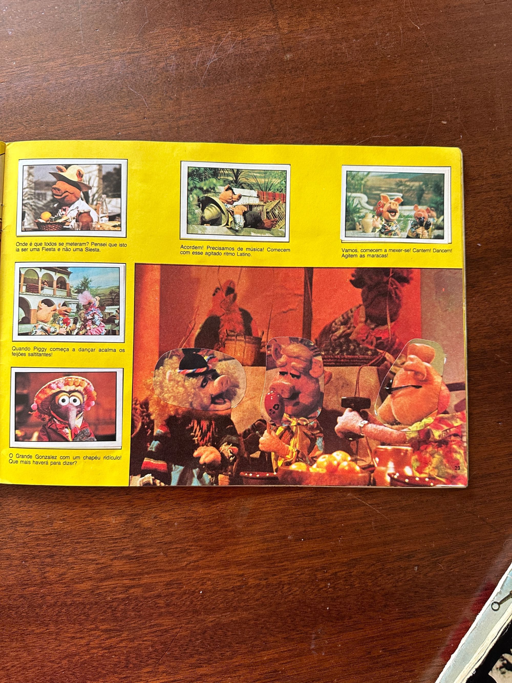 Caderneta de cromos  Os Marretas COMPLETA