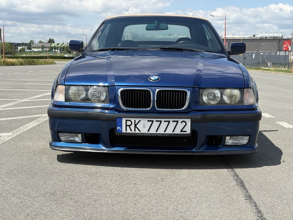 BMW E36 Cabrio Avusblau ZDROWA