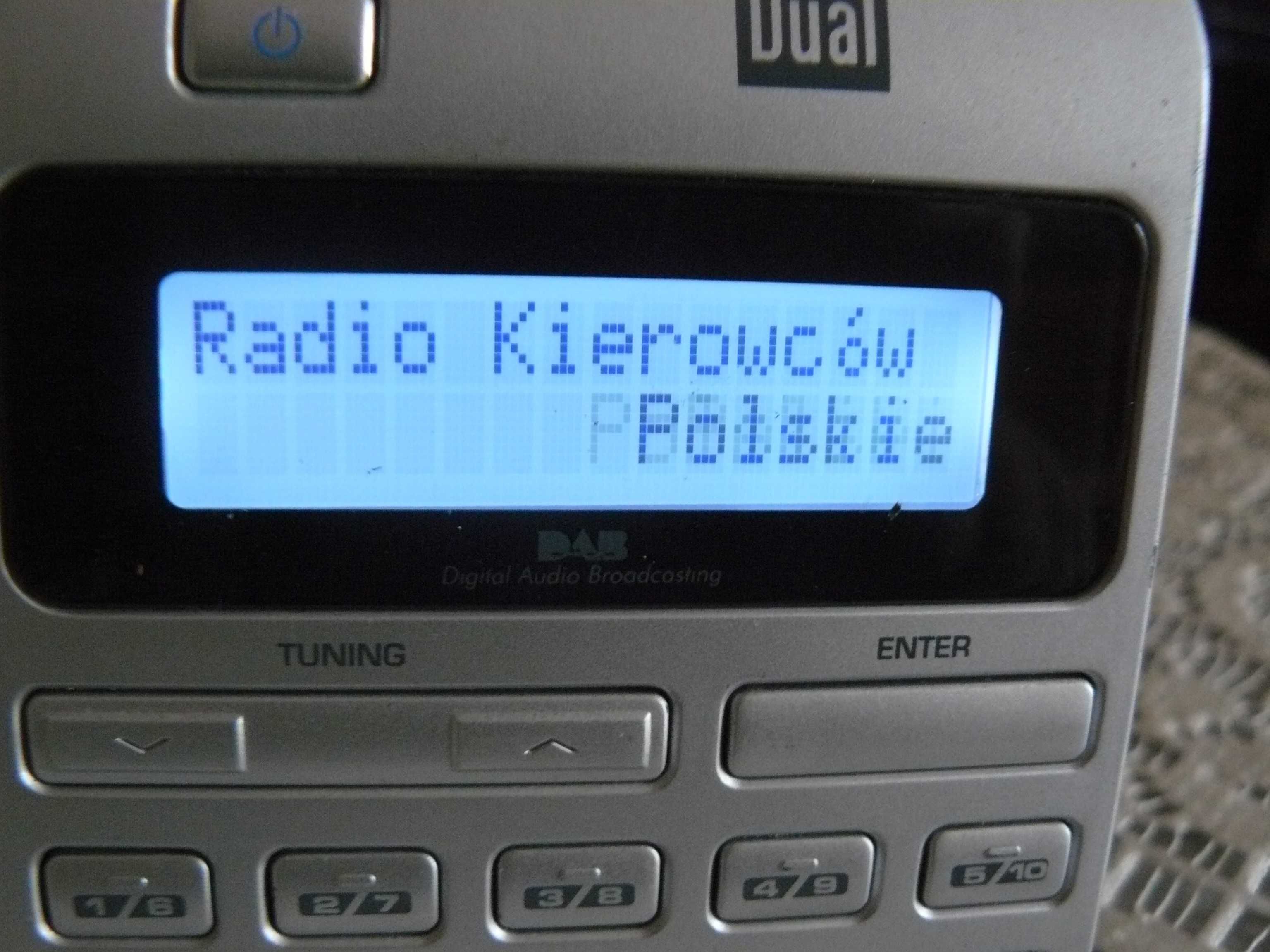 Turystyczne radio cyfrowe internetowe DAB DAB+ Dual Dab FM Rds