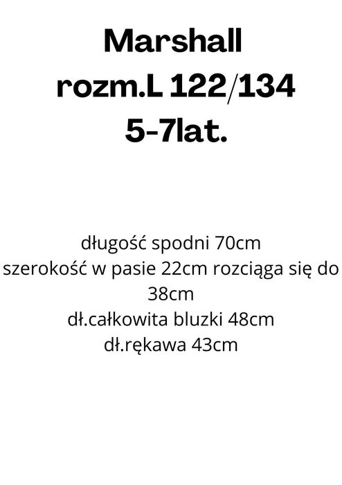 Psi patrol strój Marshall