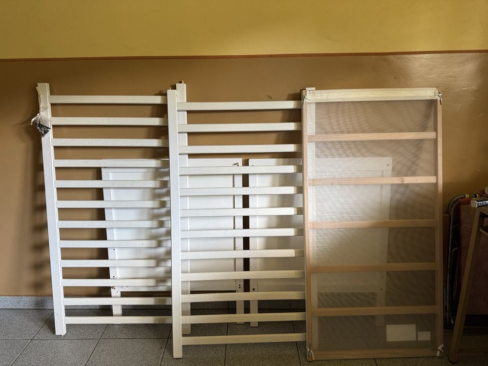 Łóżeczko Ikea dziecięce Sundvik+ materac