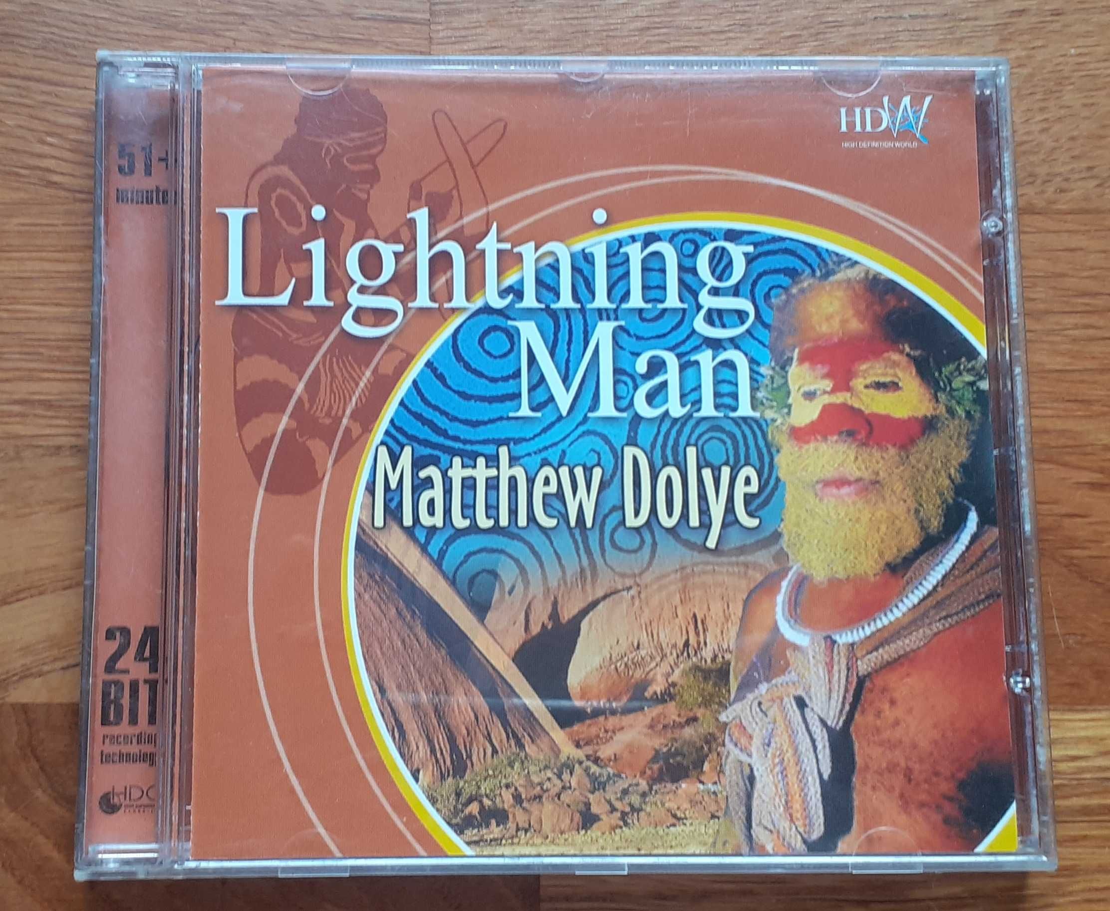 2 płyty Dźwięki natury Raj i Lightning Man Matthew Dolye