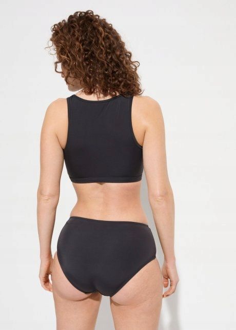 B.P.C bikini bustier z siateczką i z figami r.38