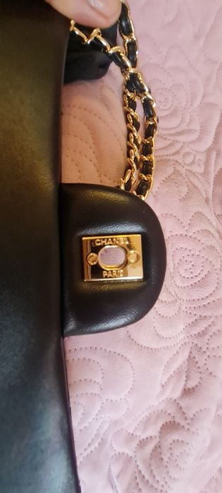 Torebka Chanel skóra,  czarna, nowa