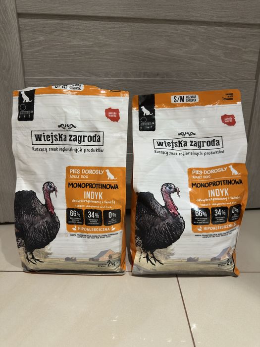 Karma dla psa monobialkowa Wiejska Zagroda