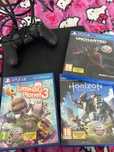 Ps4 + pad + 3 gry