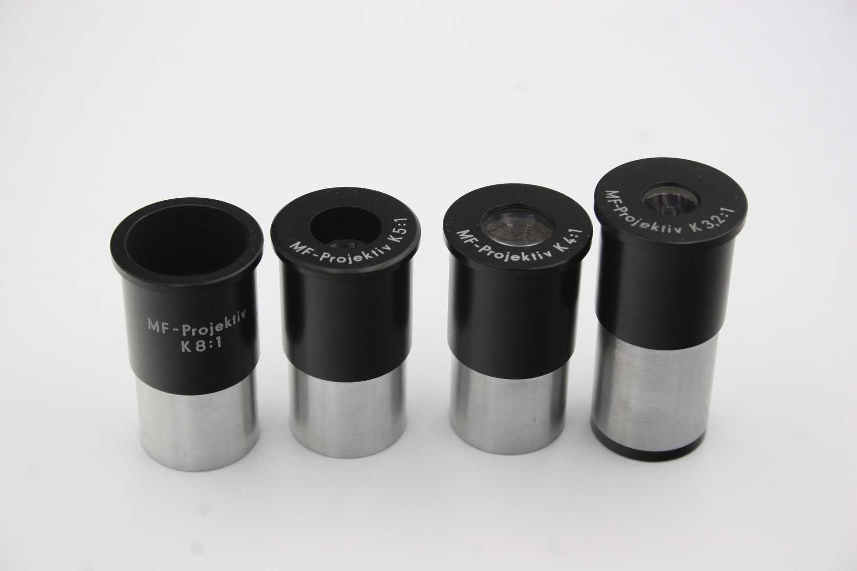 Oryginalny okular mikroskopowy MF-Projektiv K 8:1 Carl Zeiss Jena
