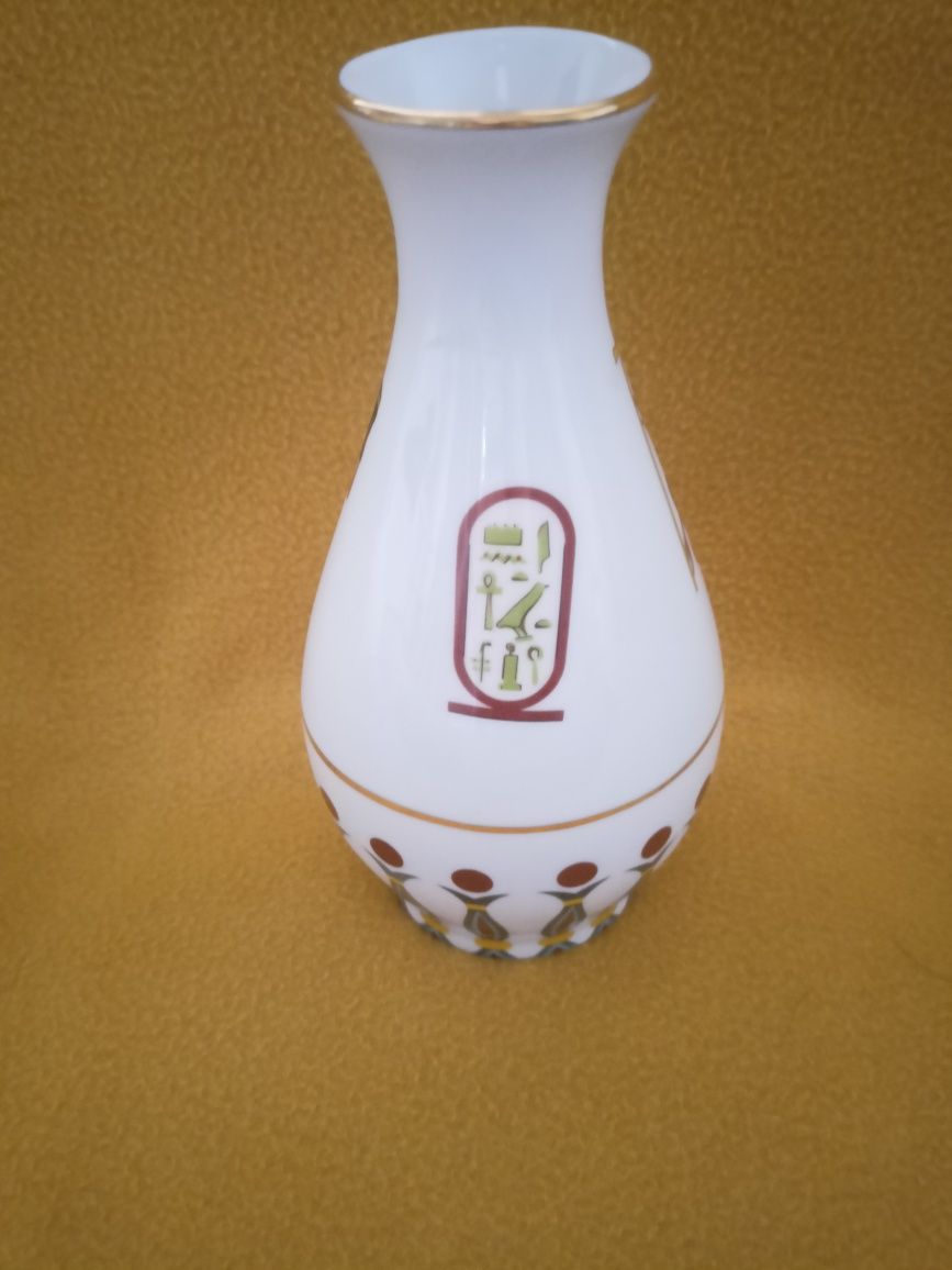Unikat Mostorod egipski wazon porcelanowy