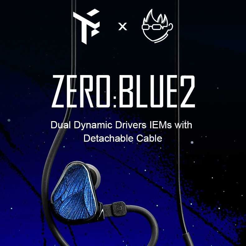 ⇒ TRUTHEAR x Crinacle Zero: BLUE2 - игровые iem's наушники (2DD)
