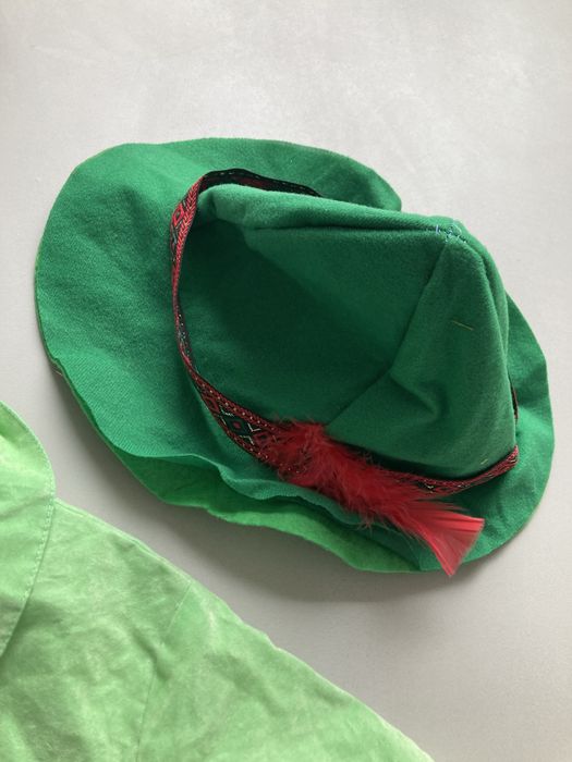 Strój karnawałowy przebranie Piotruś Pan 116/122 cm