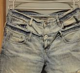 „Podwójne” spodnie jeansowe damskie, vintage, boyfriend, Levi’s
