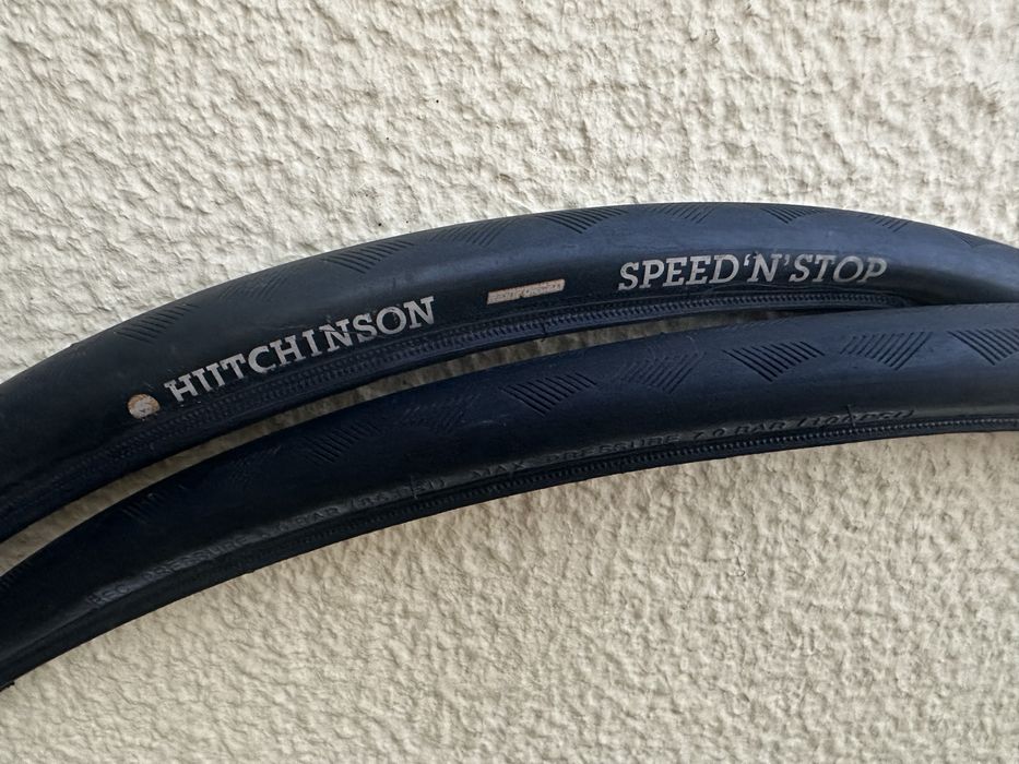Pneus bicicleta estrada hutchinson pouco usados